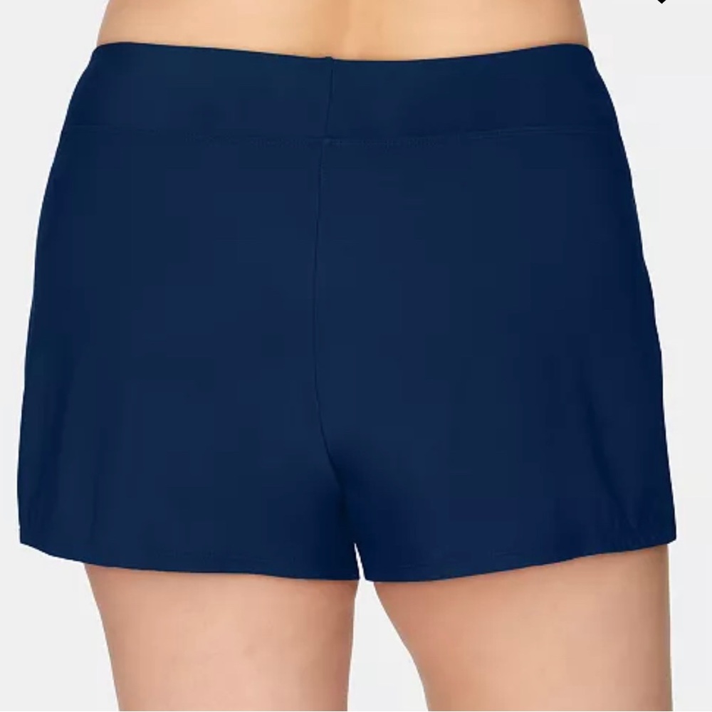 Swim Solutions Dark Navy Blue Thigh Minimizer Swimmin… Gem